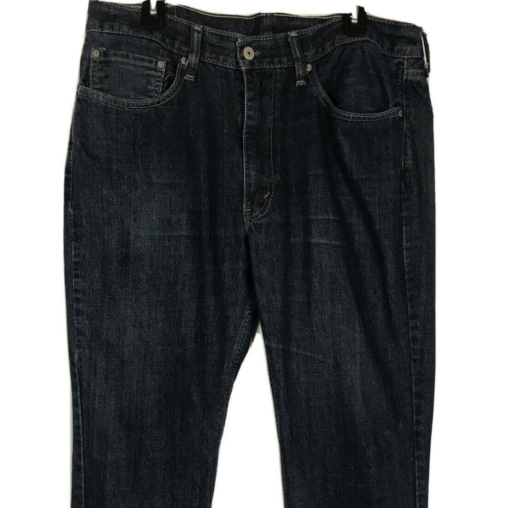 Levi Strauss & Co 514 Straight Leg Dark Wash Jeans